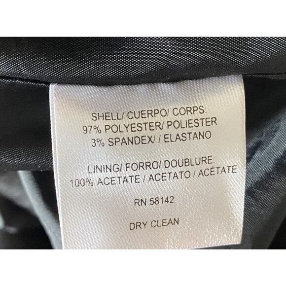 Maggy London Women’s Black Dress Crochet Detail 3/4 Sleeve Size US8 Boho - Picture 6 of 8